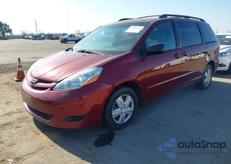 2009 Toyota Sienna Le из США, поврежденный, VIN 5TDZK23C79S271733